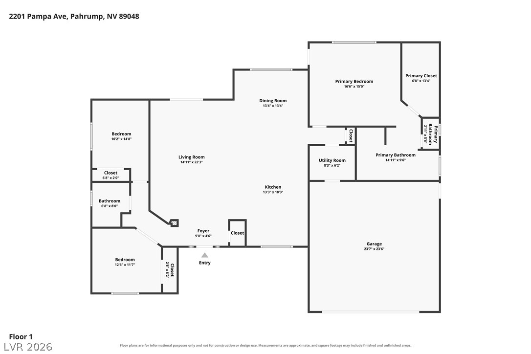 2201 Pampa Avenue Pahrump NV 89048