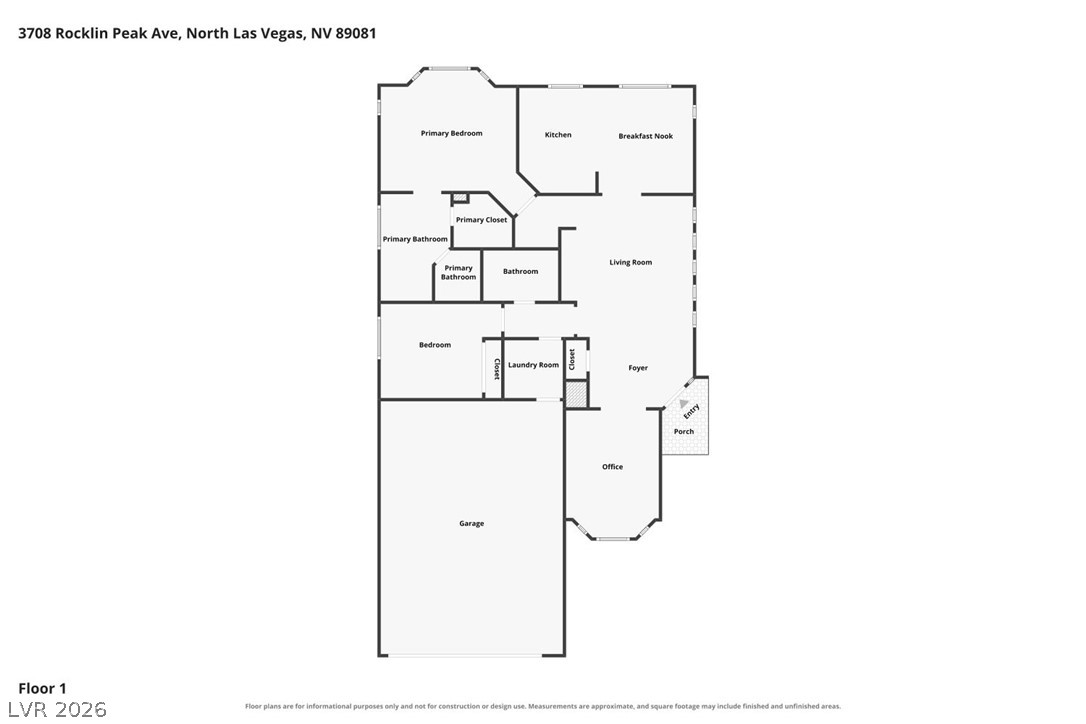 3708 Rocklin Peak Avenue North Las Vegas NV 89081