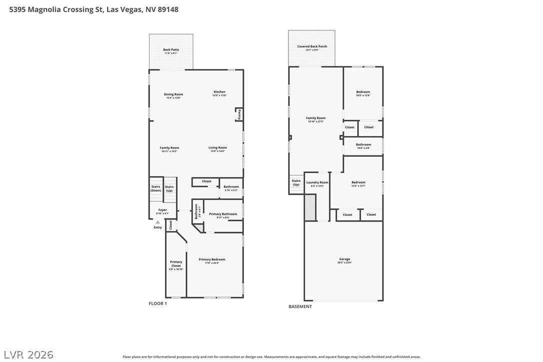 5395 Magnolia Crossing Street Las Vegas NV 89148