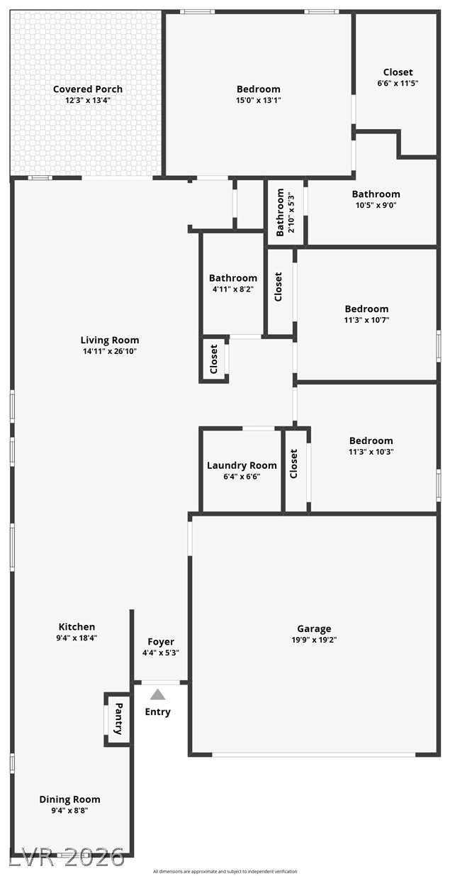 1639 Deep Valley Avenue North Las Vegas NV 89084