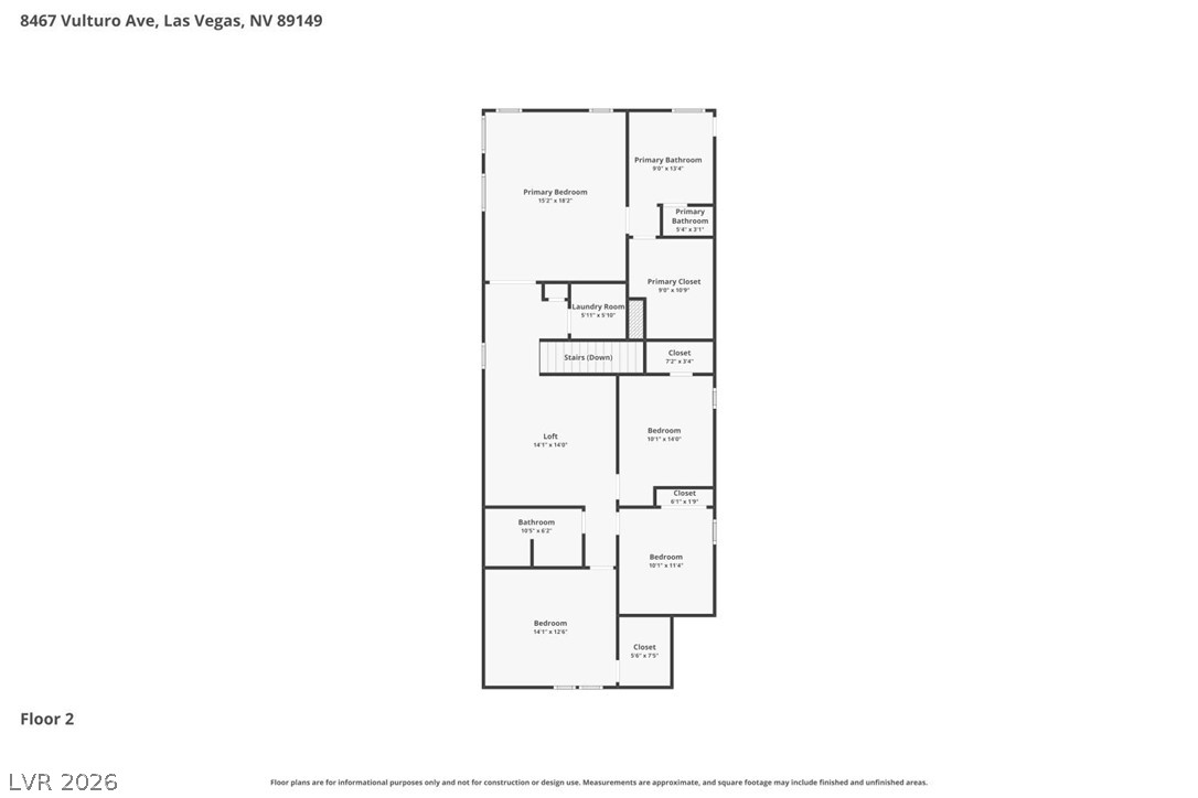 8467 Vulturo Avenue Las Vegas NV 89149