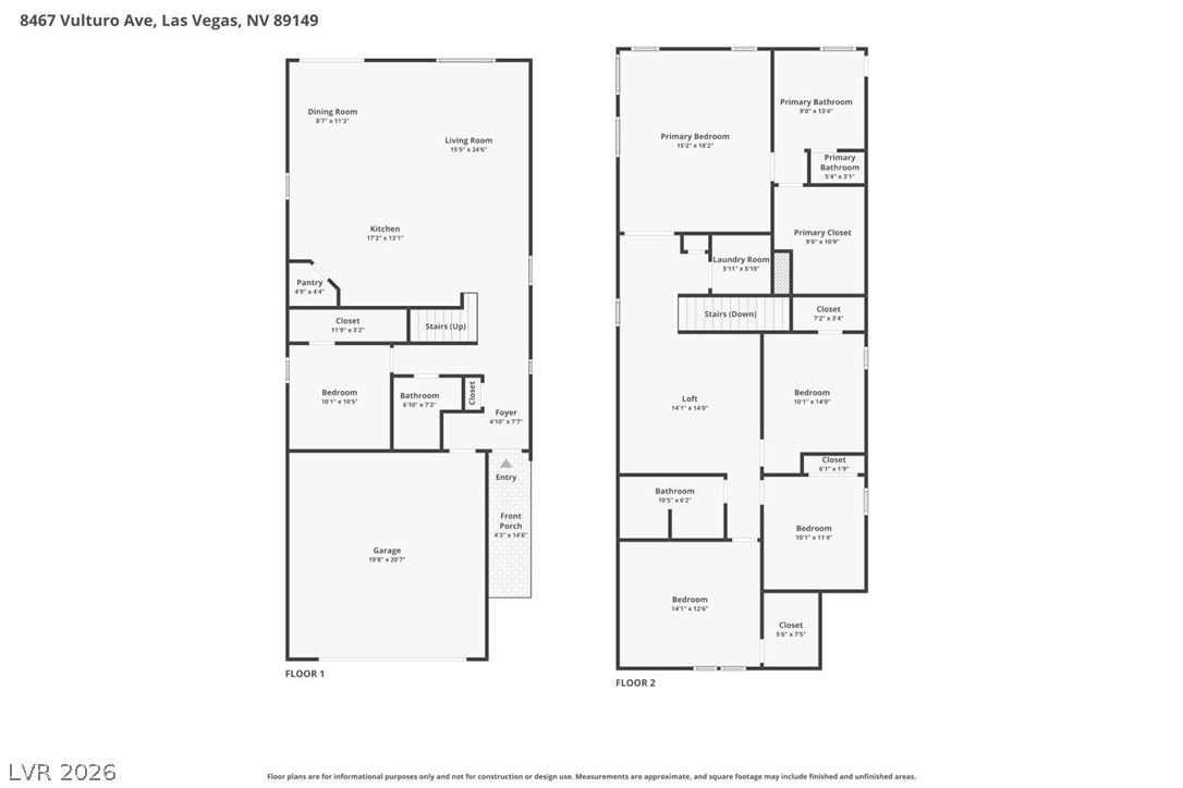 8467 Vulturo Avenue Las Vegas NV 89149