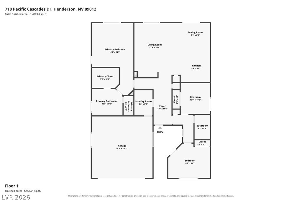 718 Pacific Cascades Drive Henderson NV 89012