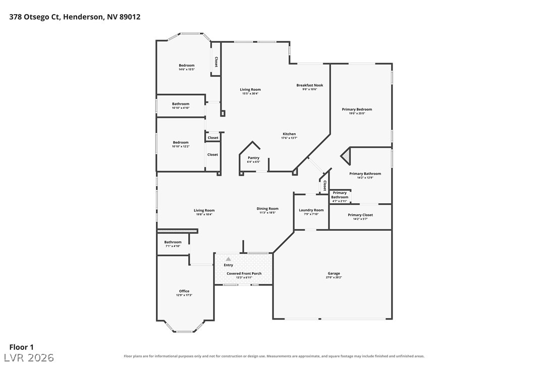 378 Otsego Court Henderson NV 89012
