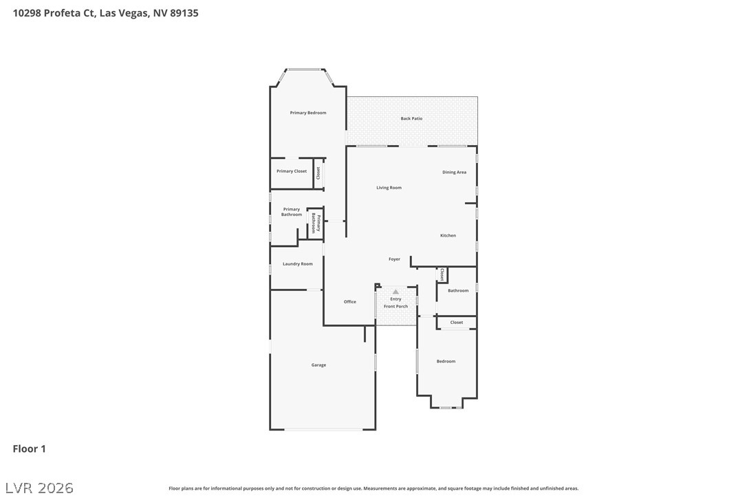 10298 Profeta Court Las Vegas NV 89135