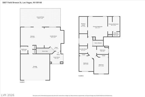 5807 Field Breeze Street Las Vegas NV 89148