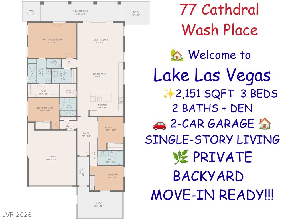 77 Cathedral Wash Place Henderson NV 89011