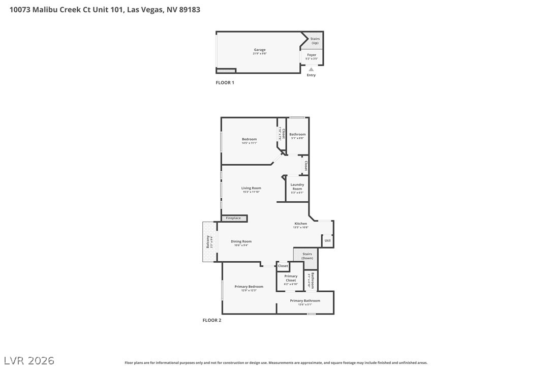 10073 Malibu Creek Court 101 Las Vegas NV 89183