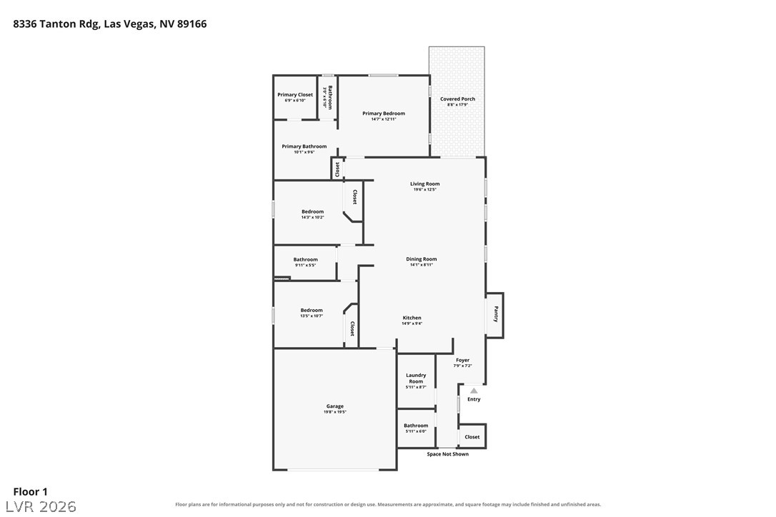 8336 Tanton Ridge Street Las Vegas NV 89166