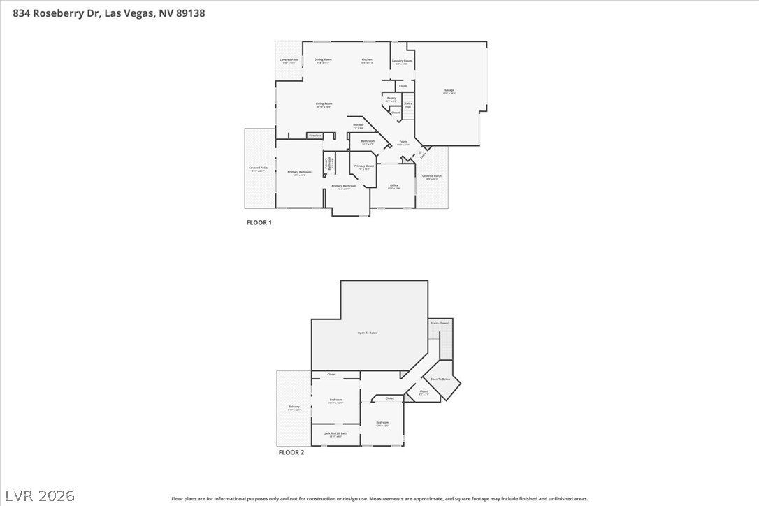 834 Roseberry Drive Las Vegas NV 89138