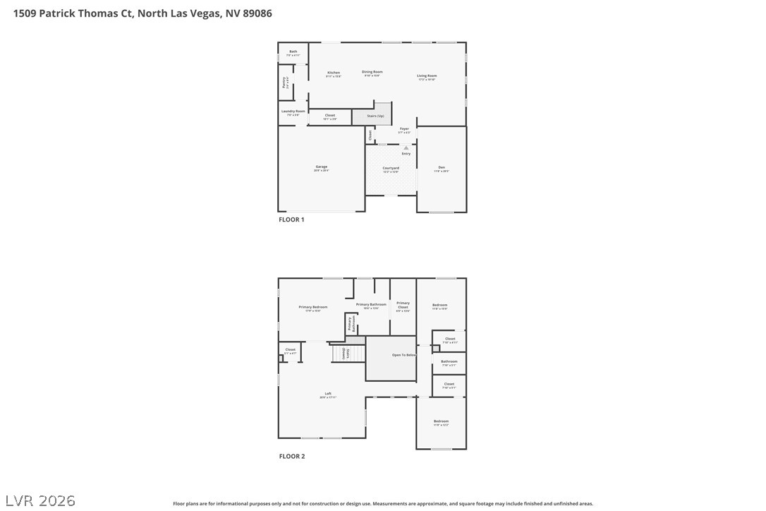 1509 Patrick Thomas Court North Las Vegas NV 89086