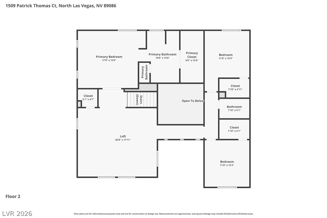 1509 Patrick Thomas Court North Las Vegas NV 89086