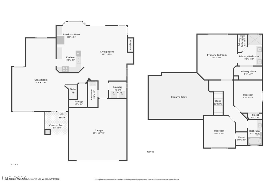 2324 Daisy Meadow Lane North Las Vegas NV 89032