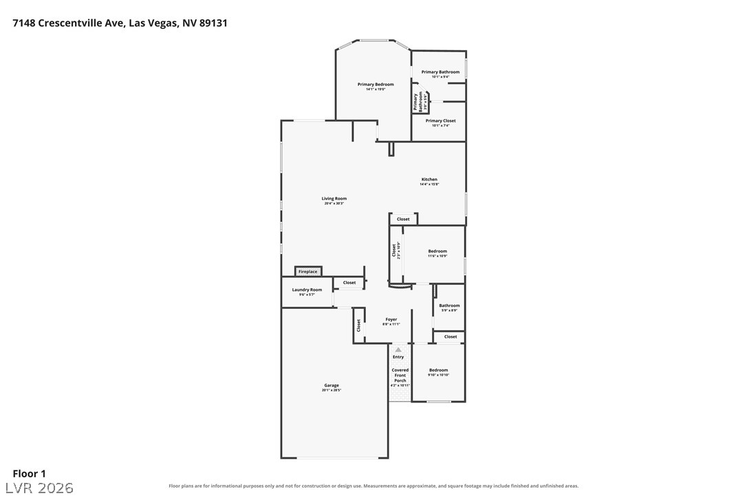 7148 Crescentville Avenue Las Vegas NV 89131