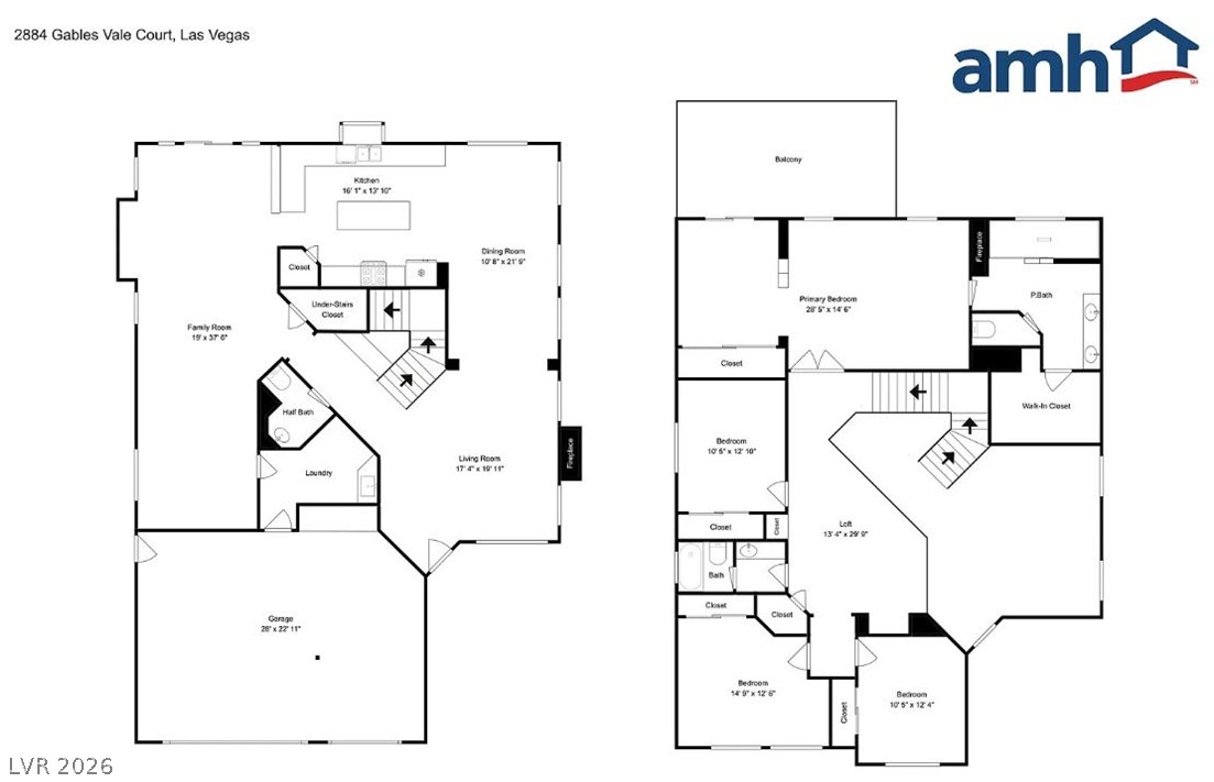 2884 Gables Vale Court Las Vegas NV 89121