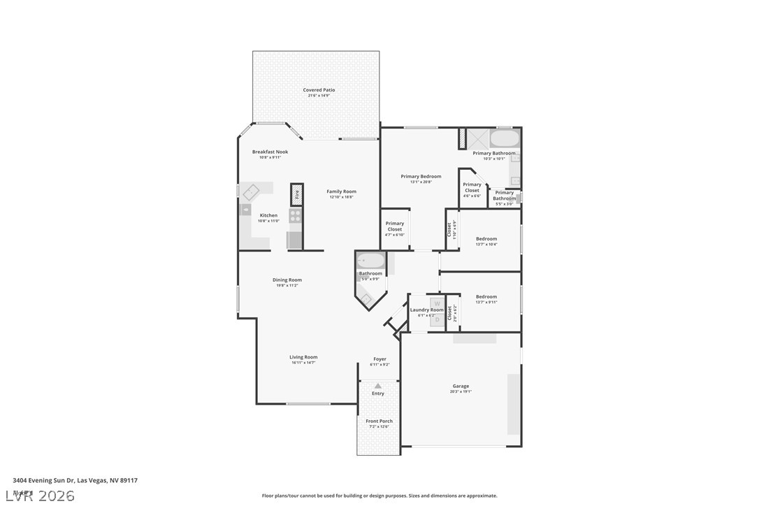 3404 Evening Sun Drive Las Vegas NV 89117