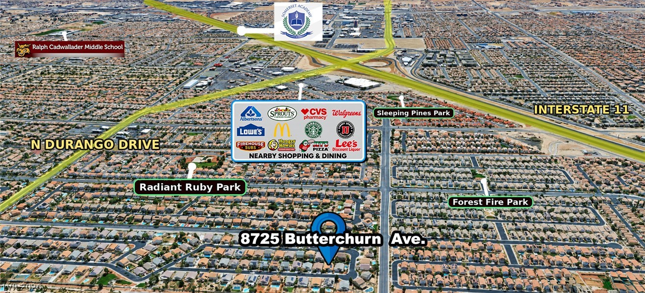 8725 Butterchurn Avenue Las Vegas NV 89143