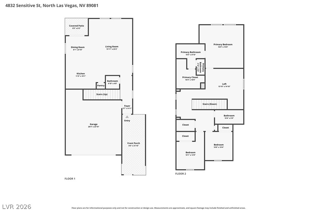 4832 Sensitive Street North Las Vegas NV 89081