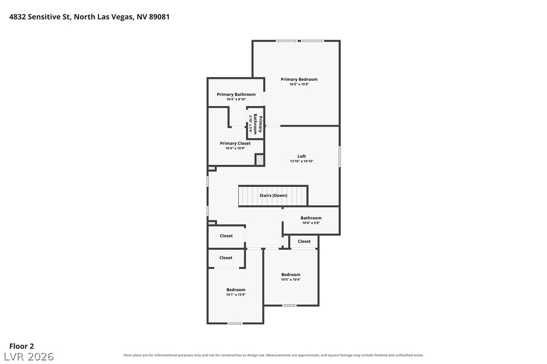 4832 Sensitive Street North Las Vegas NV 89081