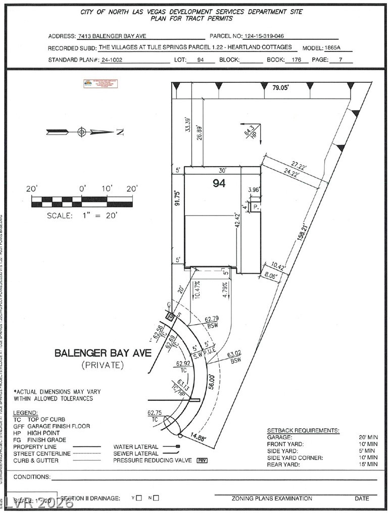7413 Balenger Bay Avenue North Las Vegas NV 89084