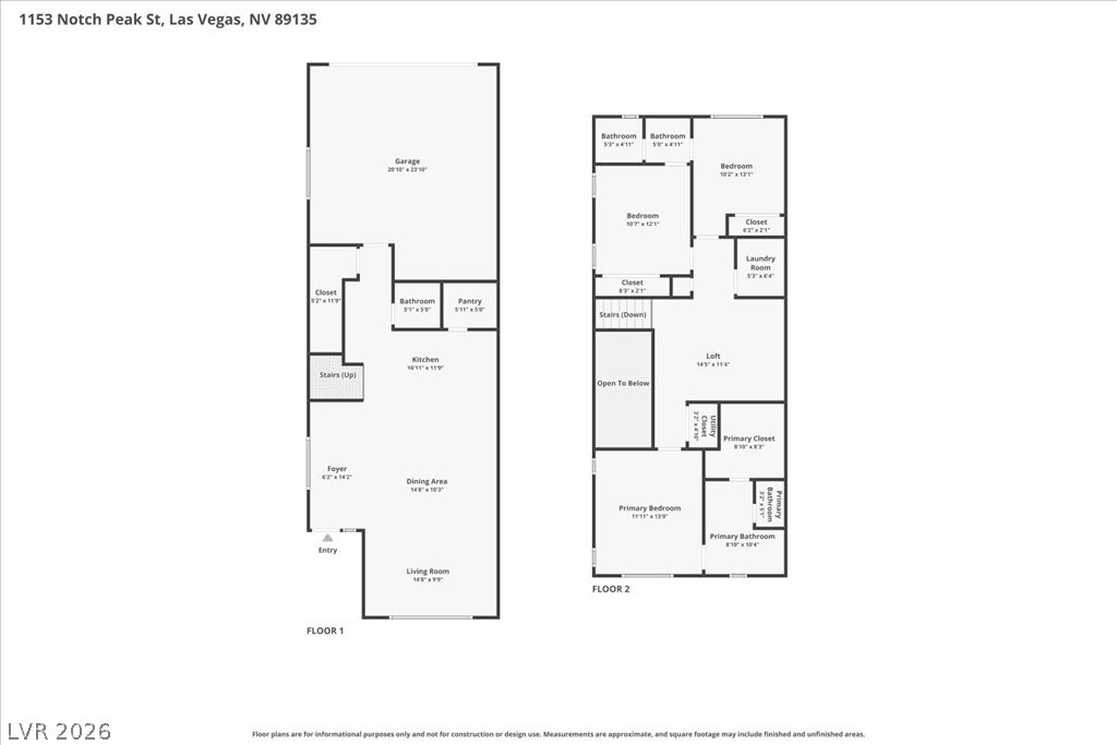 1153 Notch Peak Street 103 Las Vegas NV 89135