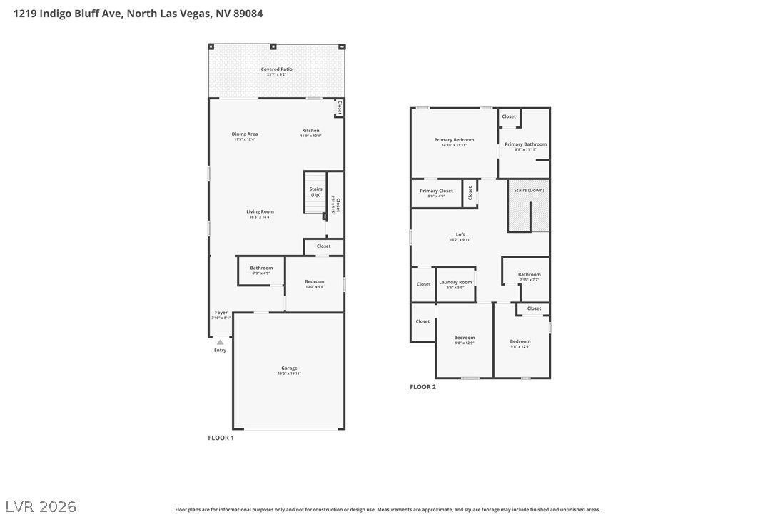 1219 Indigo Bluff Avenue North Las Vegas NV 89084