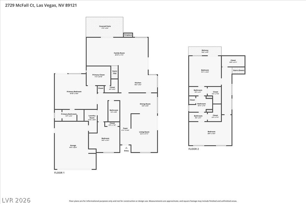 2729 Mcfall Court Las Vegas NV 89121
