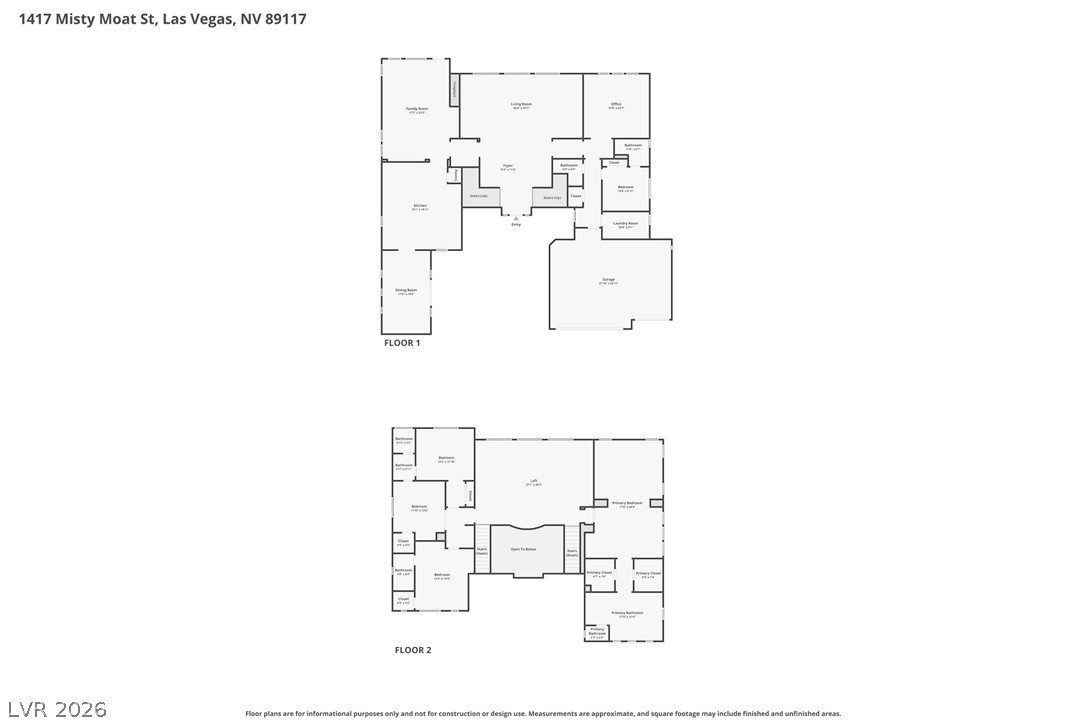 1417 Misty Moat Street Las Vegas NV 89117