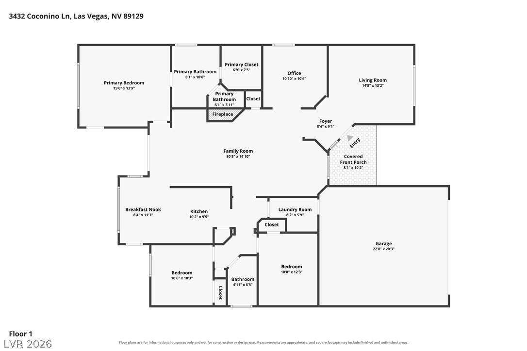 3432 Coconino Lane Las Vegas NV 89129