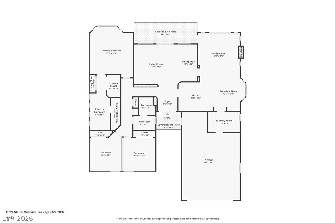 11024 Glacier View Avenue Las Vegas NV 89134