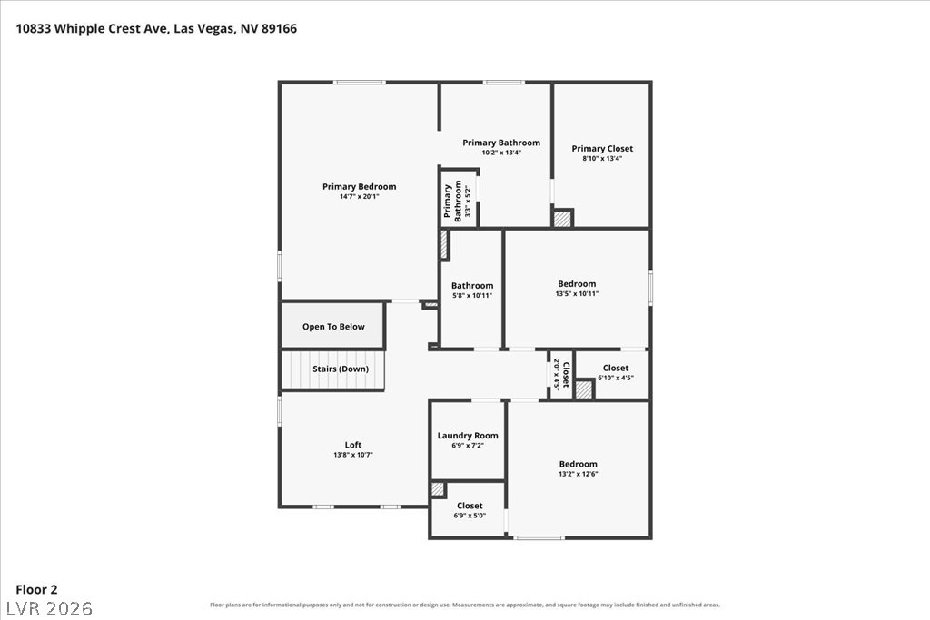 10833 Whipple Crest Avenue Las Vegas NV 89166