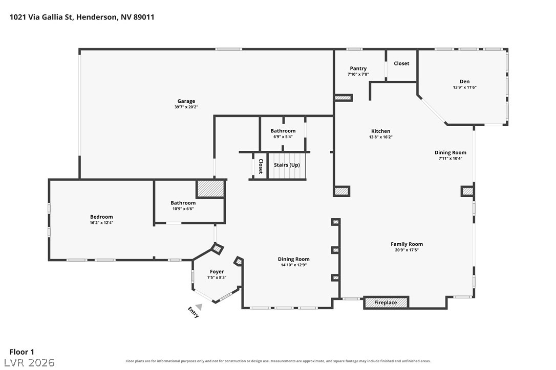 1021 Via Gallia Street Henderson NV 89011