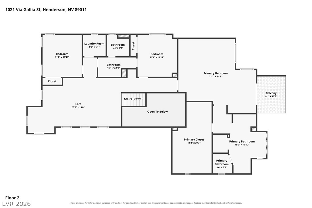 1021 Via Gallia Street Henderson NV 89011