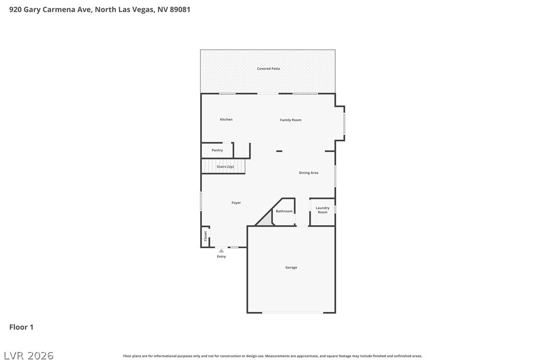 920 Gary Carmena Avenue North Las Vegas NV 89081