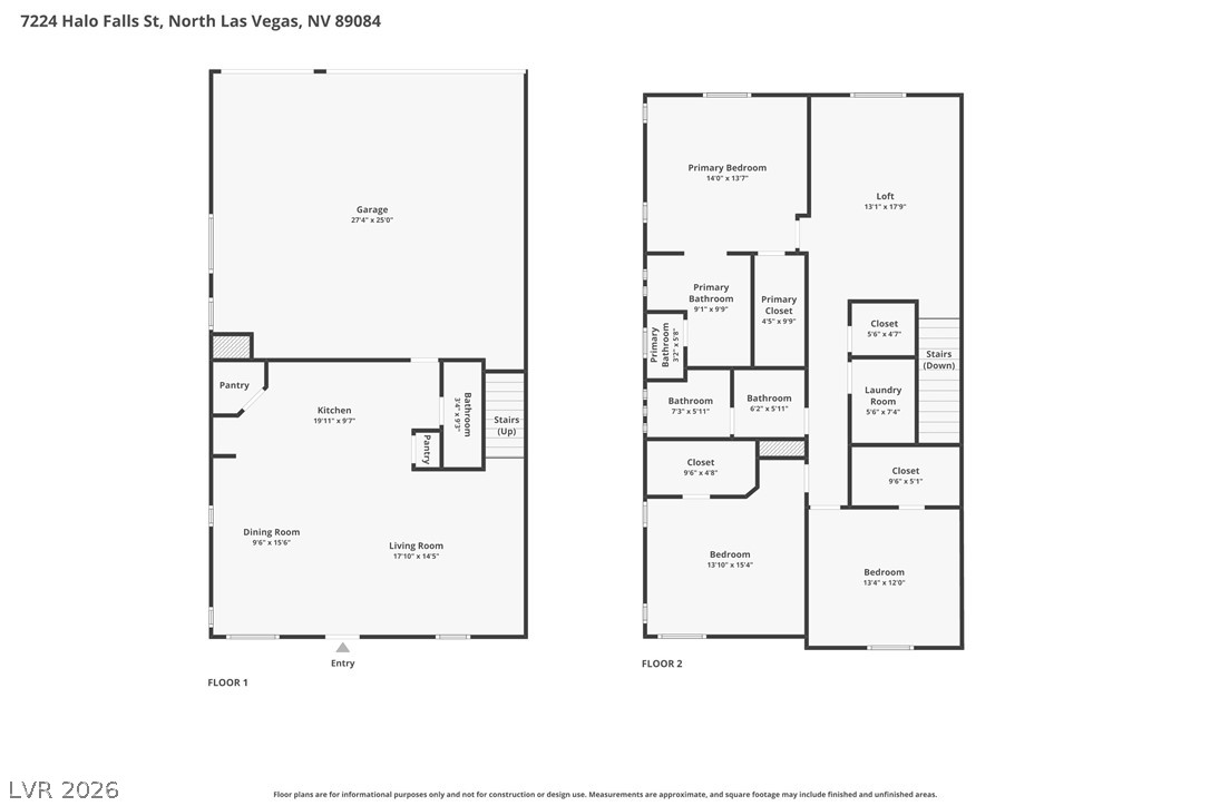 7224 Halo Falls Street North Las Vegas NV 89084