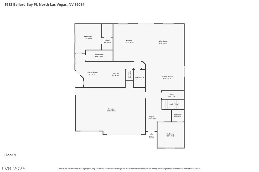 1912 Ballard Bay Place North Las Vegas NV 89084