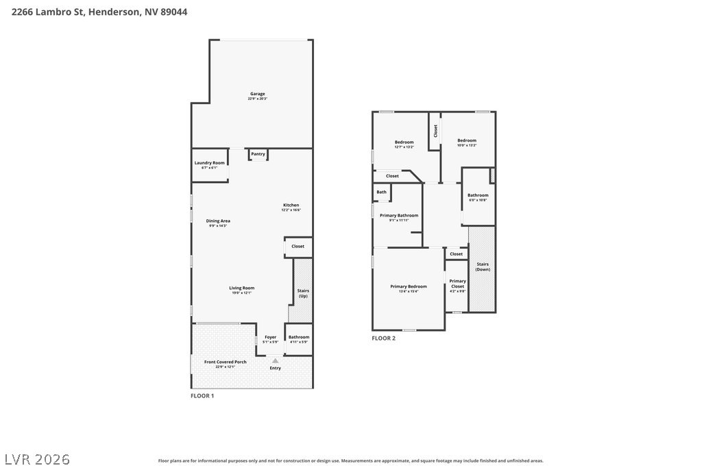2266 Lambro Street Henderson NV 89044
