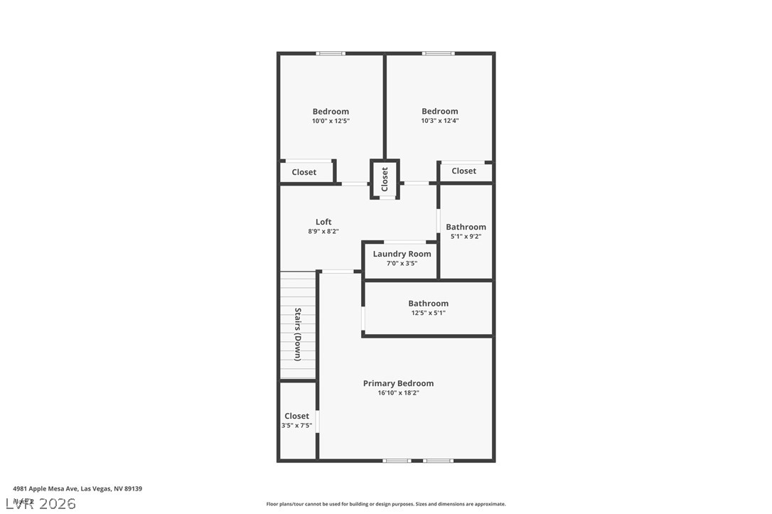 4981 Apple Mesa Avenue Las Vegas NV 89139