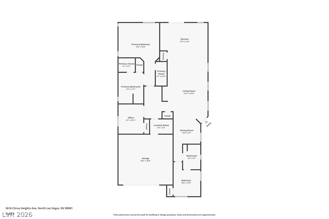 3616 Citrus Heights Avenue North Las Vegas NV 89081