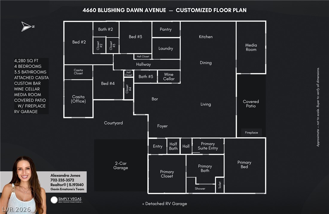 4660 Blushing Dawn Avenue Las Vegas NV 89118