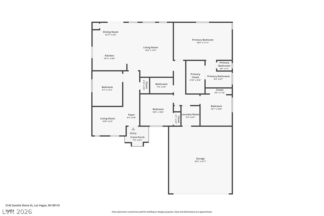 2142 Seattle Shore Street Las Vegas NV 89115