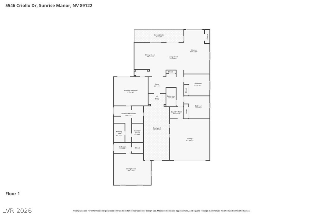 5546 Criollo Drive Las Vegas NV 89122