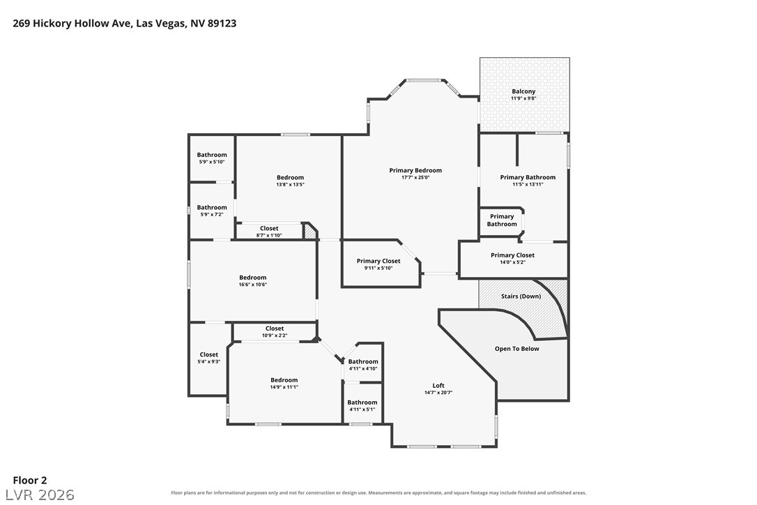 269 Hickory Hollow Avenue Las Vegas NV 89123