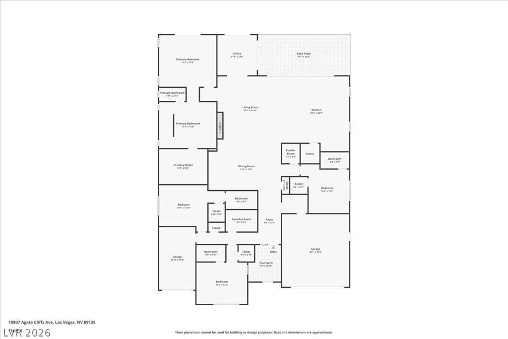 10907 Agate Cliffs Avenue Las Vegas NV 89135