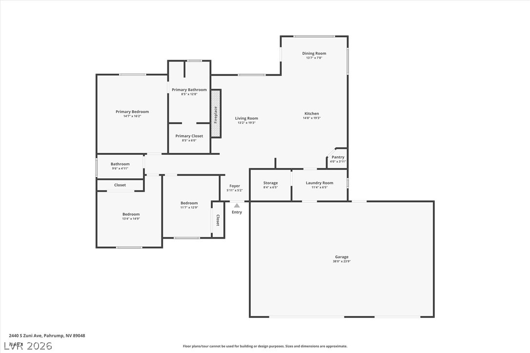 2440 South Zuni Avenue Pahrump NV 89048