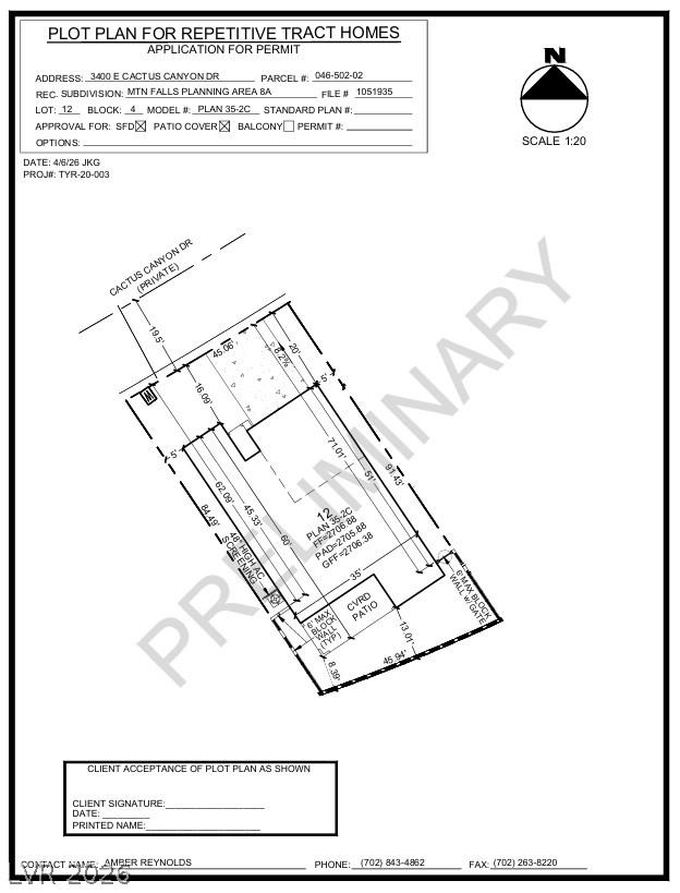 3400 East Cactus Canyon Drive Pahrump NV 89061