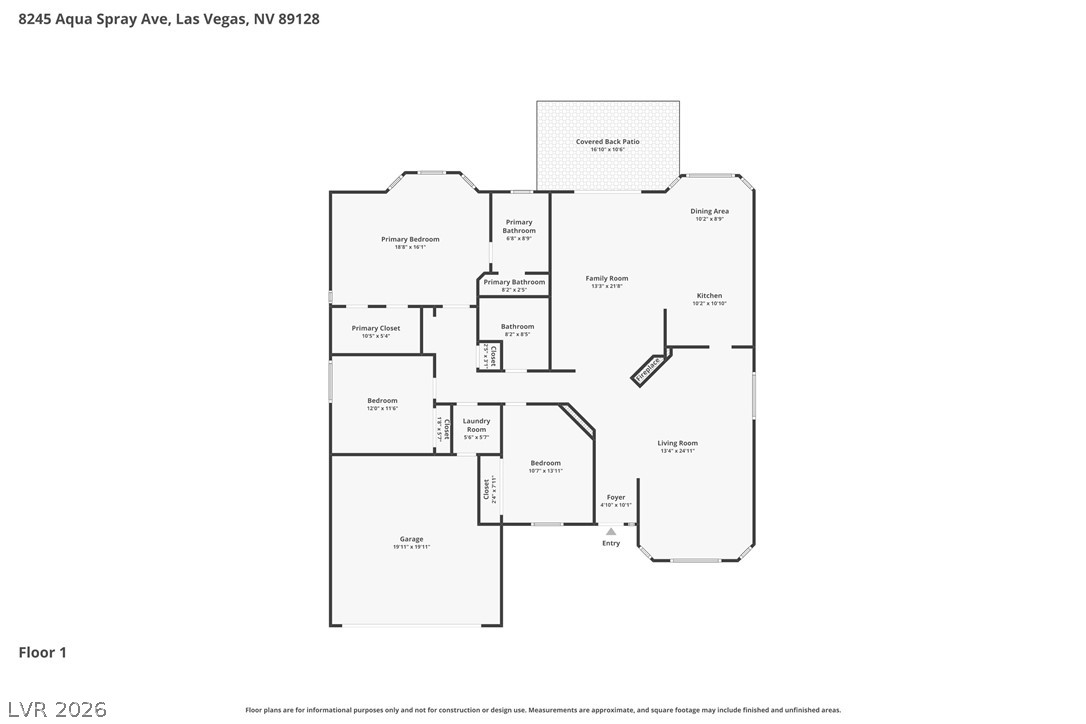 8245 Aqua Spray Avenue Las Vegas NV 89128