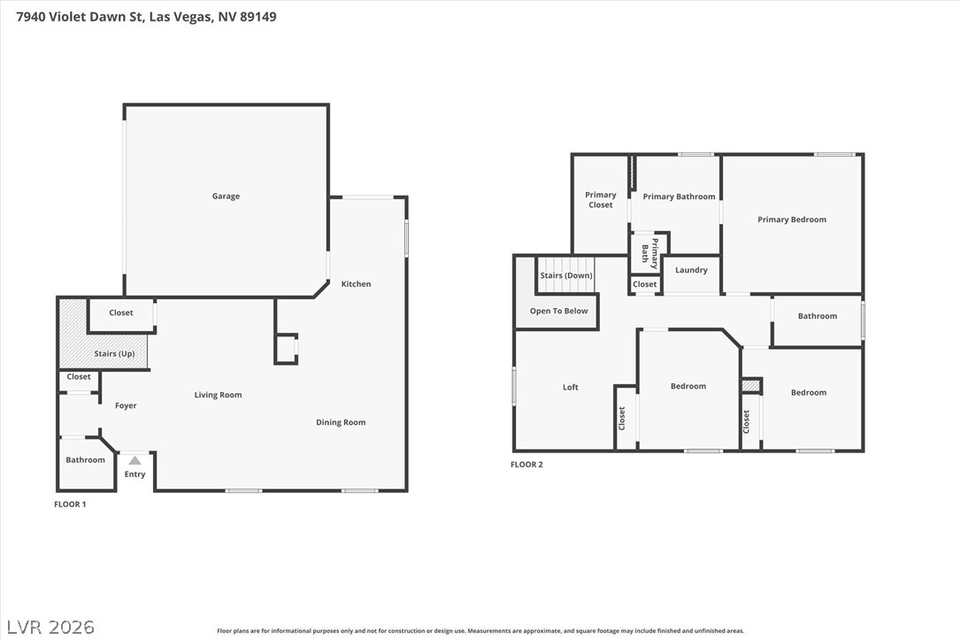 7940 Violet Dawn Street Las Vegas NV 89149