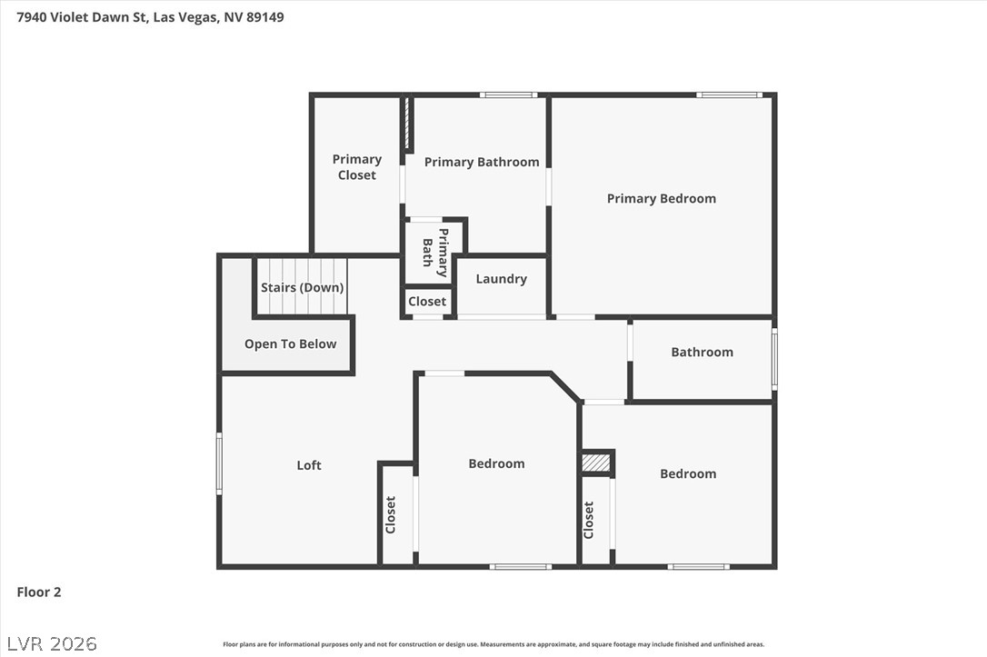 7940 Violet Dawn Street Las Vegas NV 89149