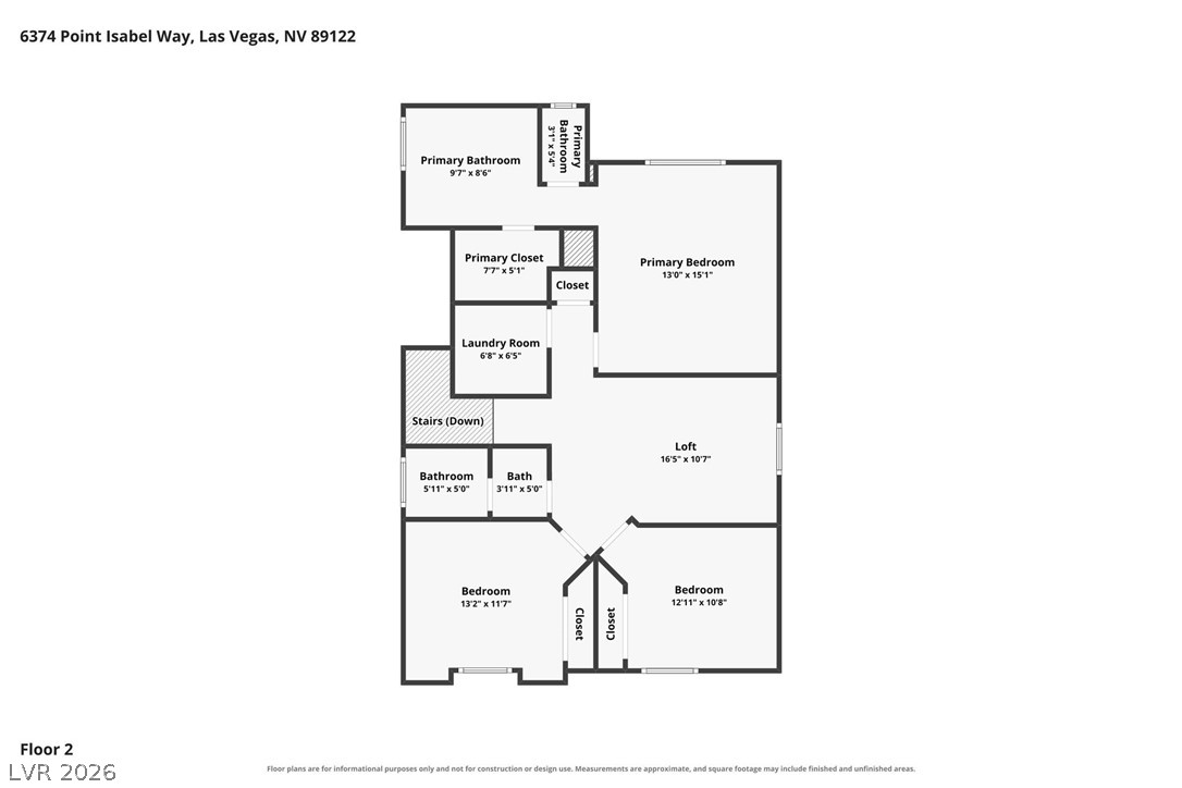 6374 Point Isabel Way Las Vegas NV 89122